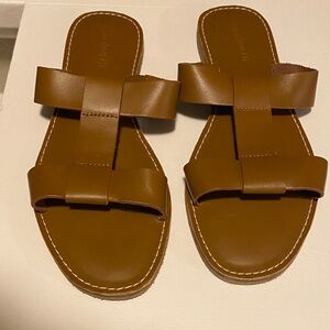 Madewell Tan Leather Women's Sandals